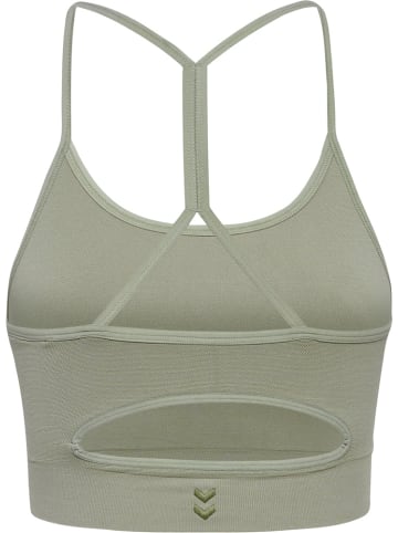 Hummel Sport-BH "Hiit Seamless Bra" in Grün