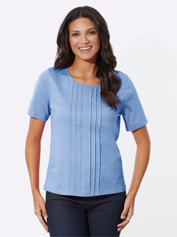 Sieh an! Kurzarmshirt in himmelblau