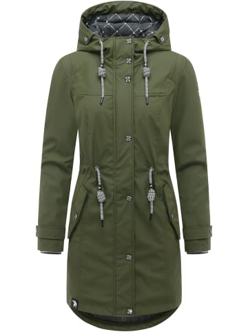 PEAK TIME Regenjacke L60042 in Olive21