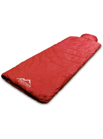 Normani Outdoor Sports Pilotenschlafsack Traveller in Rot