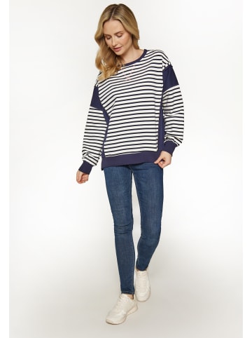 usha BLUE LABEL Women Sweatshirt in multicolor white