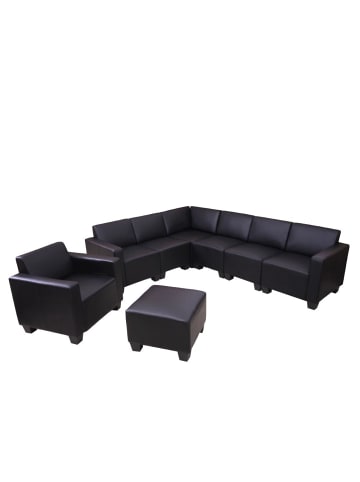MCW Modular Sofa-System 6-2 Moncalieri, Schwarz