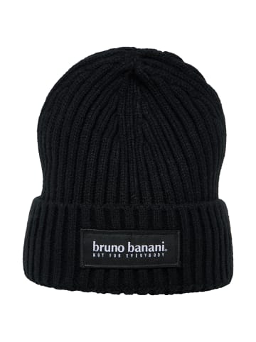 Bruno Banani Strickmütze CONLEY in Schwarz