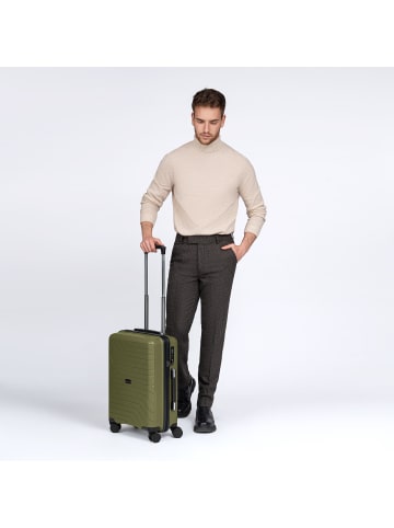 Redolz Essentials 05 CABIN 4 Rollen Kabinentrolley 55 cm in dark-olive 2