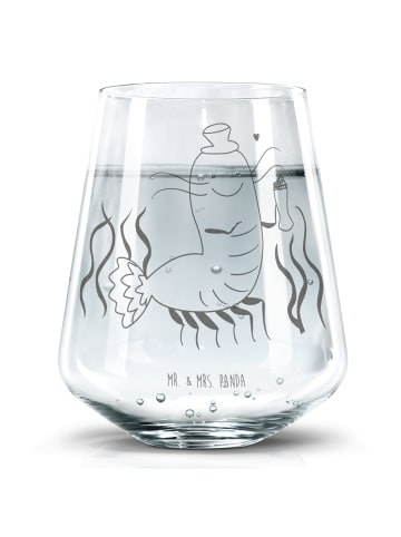 Mr. & Mrs. Panda Saftglas Hummer Weizen ohne Spruch in Transparent