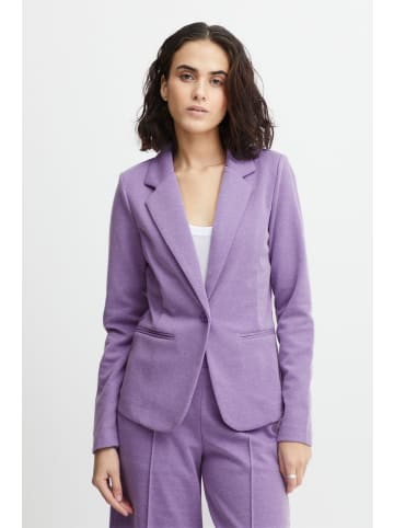 ICHI Sweatblazer in lila