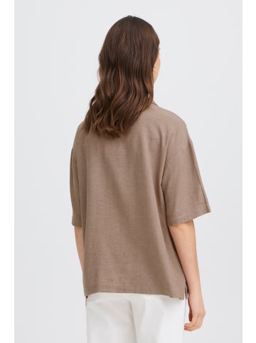Fransa Kurzarm-Bluse FRJETT Relaxed fit in MOUNTAIN TRAIL