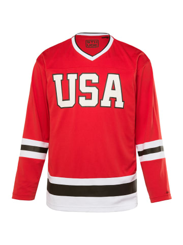 STHUGE Kurzarm T-Shirt in chilli rot