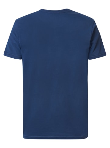 Petrol Industries T-Shirt mit Logo Amelia Island in Blau