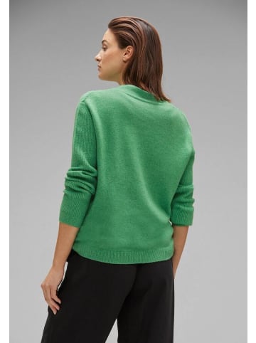 Street One Pullover in fresh gentle green melange