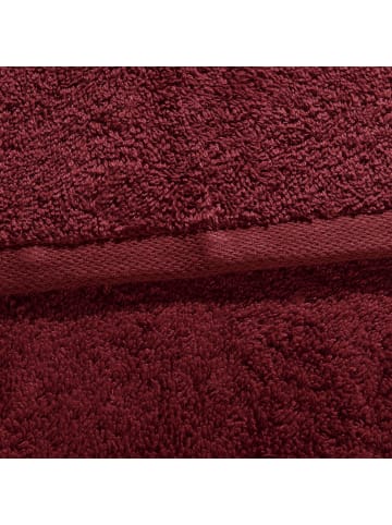 Erwin Müller Gästetuch 4er-Pack Ludwigsburg in weinrot