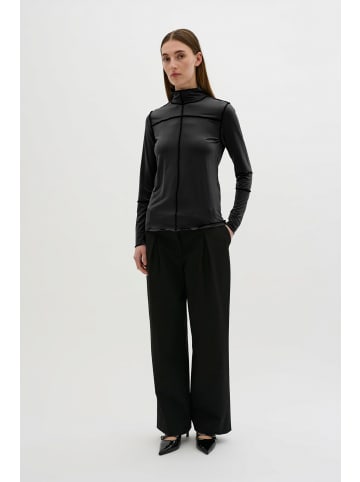 Karen By Simonsen Langarm-Bluse KBTyler Slim fit in Meteorite