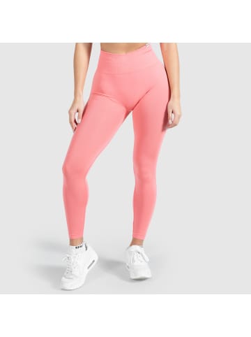 SMILODOX Leggings Amaze Scrunch Pro in Koralle