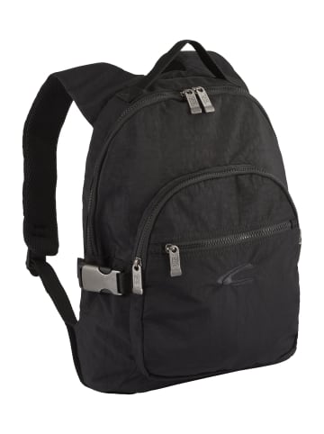 Camel Active JOURNEY Rucksack mit 2-Wege-Reißverschluss in Schwarz
