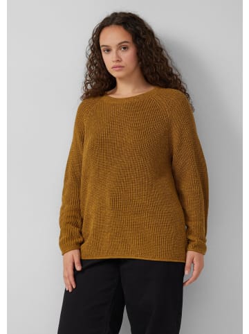 QS Strickpullover in 85W0_karamell
