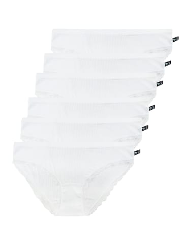 Like It 6er Pack Minislip in weiss