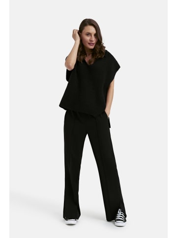 Smith & Soul Pullunder Polo Collar Slipover in Black