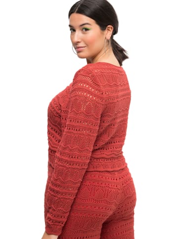 Studio Untold Pullover in ziegelrot