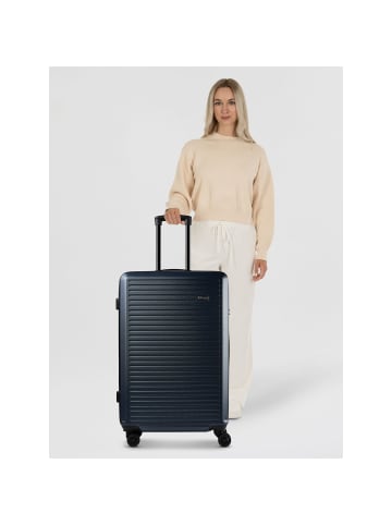 Nowi Faro 4 Rollen Trolley L 76 cm navy