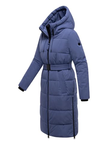Navahoo Steppmantel Herbstnebel 14 in Blue Violet