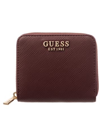 Guess SWZG7459137 LAUREL II SLG SMALL ZIP AROUND Woman Portmonnaies in burgundy
