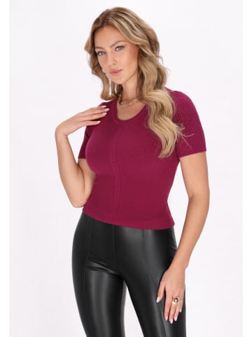 faina Women Sweater in mulberry