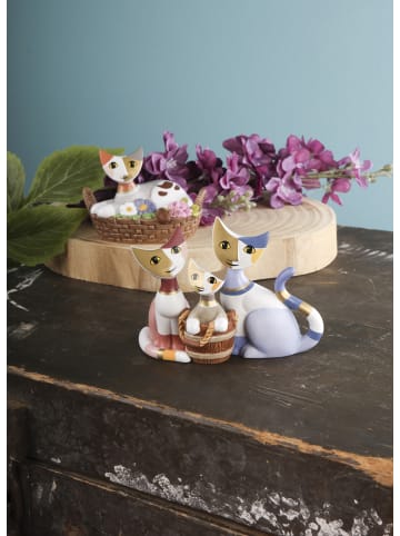 Goebel Figur " Rosina Wachtmeister - Katzen Il giorno del bagno " in Bunt