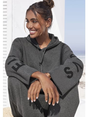 ELBSAND Kapuzenpullover in Anthrazit