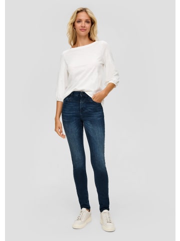 s.Oliver Jeans-Hose lang in Blau
