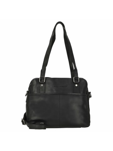 The Chesterfield Brand Ladies Bilbao - Handtasche Leder 30 cm in schwarz