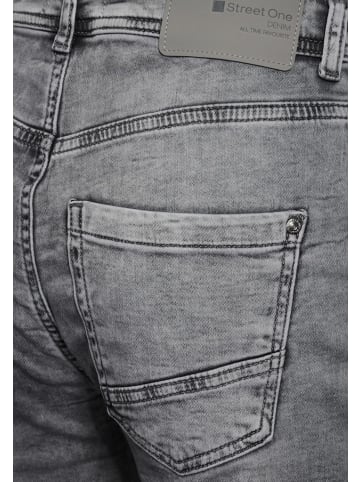 Street One Jeans im Casual Fit in Grau