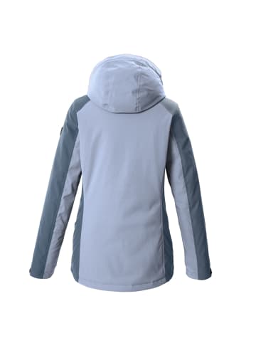 Killtec Funktionsjacke mit Kapuze wasserdicht und Atmungsaktiv in Blau