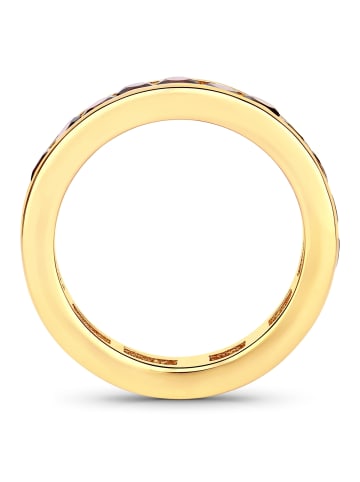 Rafaela Donata Ring aus Sterling Silber mit Granat in gelbgold