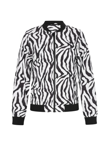 Swirly Jacke in Schwarz