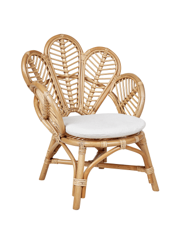 Beliani Kindersessel FLORENTINE II in Braun - (W) 58 x (H) 70 x (L) 55 cm