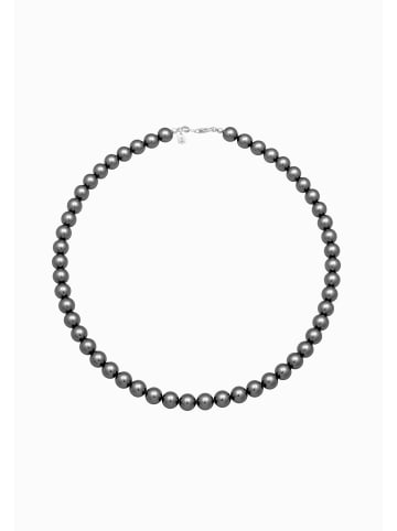 KUZZOI Halskette 925 Sterling Silber in Grau