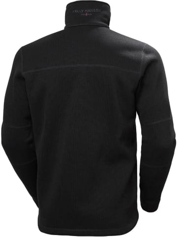 Helly Hansen Fleecejacke/Fleecepullover "Kensington Knit Fleece Jacket" in Schwarz