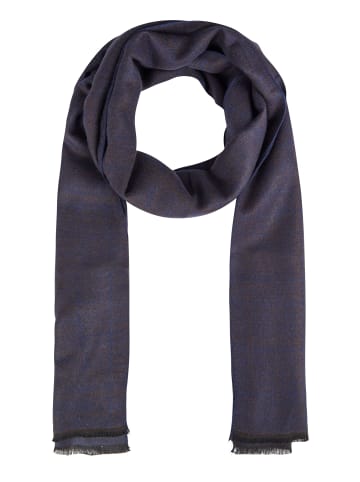 HECHTER PARIS Wollschal in navy