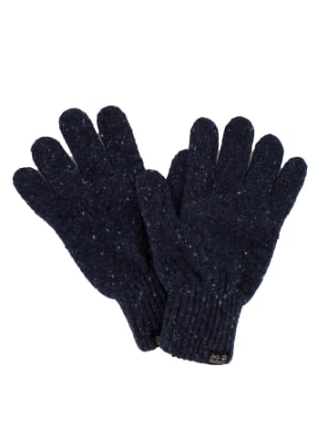 Jack Wolfskin Accessoires Merino Glove Wolle in Blau