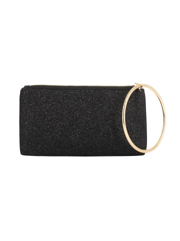 faina Clutch in Schwarz