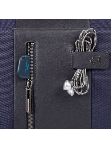 Piquadro Brief Messenger 43 cm Laptopfach in blue