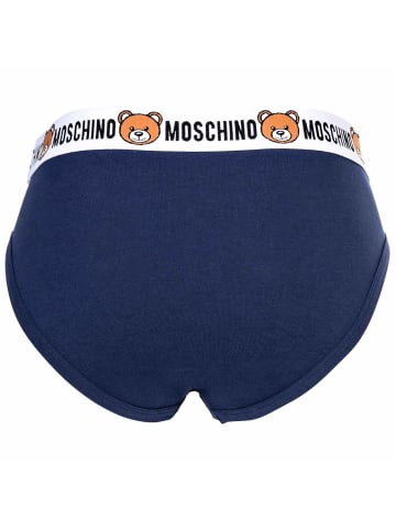 Moschino Slip 2er Pack in Blau