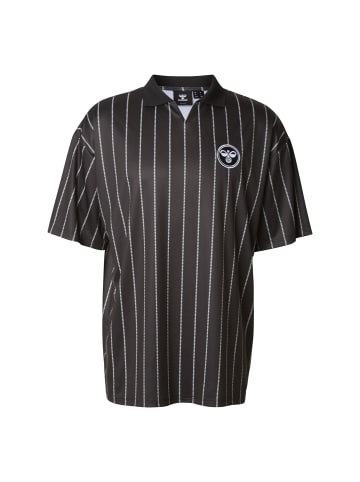 Hummel Polo Shirt in black/white