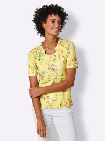 creation L Kurzarmshirt in zitrone-erdbeere-bedruckt