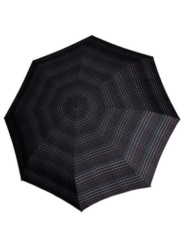 Knirps S.570 L Automatic - Taschenschirm Regenschirm in check black