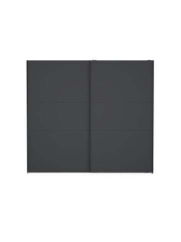 ebuy24 Schiebetürenschrank Como (2-türig) Grau 244 x 67 cm