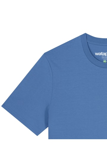 wat? Apparel T-Shirt 2er Pack Bio Basic T-Shirt Männer in Bright Blue