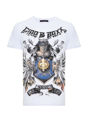 Cipo & Baxx T-Shirt in WHITE