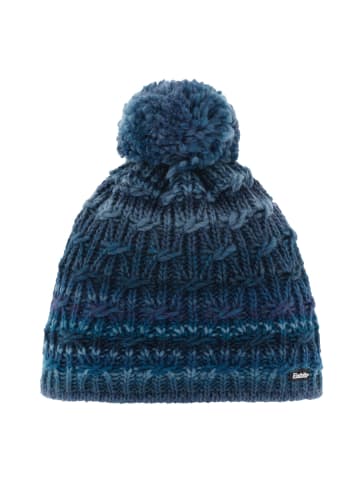 Eisbär Anka Strickmütze mit Bommel in Blau