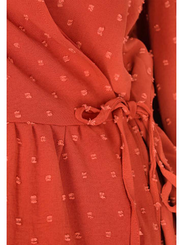 osha Women Plus Size Blouse in Red